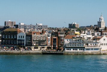 Fototapeta na wymiar Portsmouth, Angleterre, Grande Bretagne