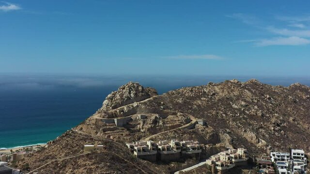 Aerial view of El Pedregal in Cabo San Lucas, M&eacute;xico.