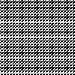 Seamless Monochrome Pattern. Repeating geometric tiles from triangles