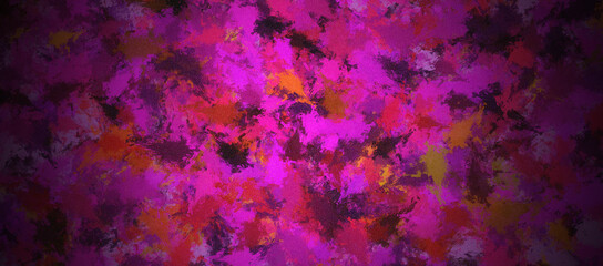 purple colorful abstract background with smears and splashes