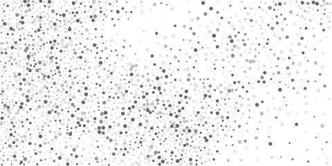 Silver confetti point on a white background. Luxury background.