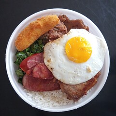 bacon and eggs