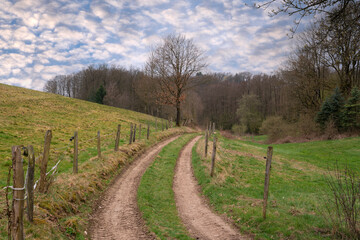 Fototapeta premium Bergischer Panoramasteig, Bergisches Land, Germany
