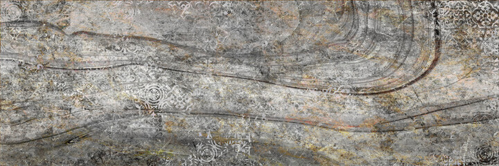 Wall Decor for interior home decoration, Ceramic Tile Design. it can be used for ceramic tile, wallpaper, linoleum, backdrop, coverpage, poster, textile, web page background -  Illustration