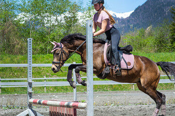 Reiten / Springen