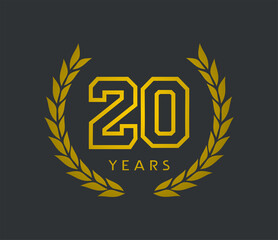 20 years anniversary celebration