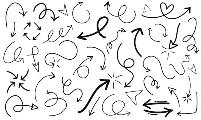 Arrow Swirls and Pointers