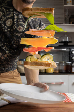 Lanche Sanduiche voador