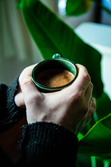 Ceremonial raw cacao drink
