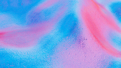 violet turquoise wave background with texture. abstraction. 3d render illustration