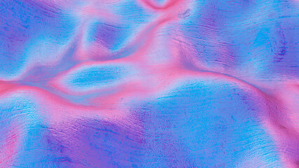 violet turquoise wave background with texture. abstraction. 3d render illustration