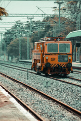 Obraz premium train on railway