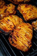 Grilled Porkchops Dinner
