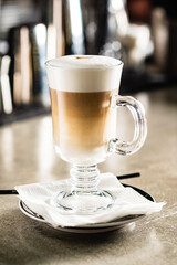 coffee in the cafe
