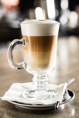 coffee in the cafe