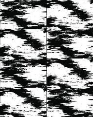 Rich, heavy fabric texture. Vector texture of weaving cloth. Grunge background. Abstract halftone vector illustration. Overlay for interesting effect and depth. Black isolated on white background.