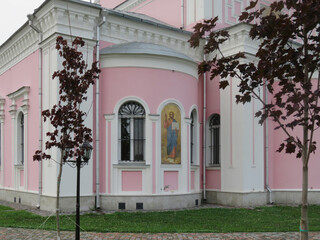Fototapeta na wymiar Moscow. Trinity-Odigitrievsky Stavropol women's Monastery of Zosimov Pustyn.