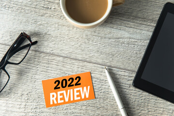 2022 review text on paper