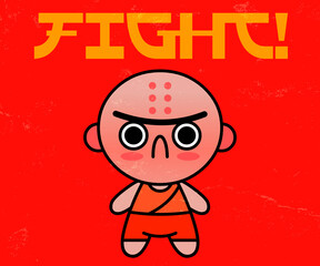 Cute Kawaii Warrior