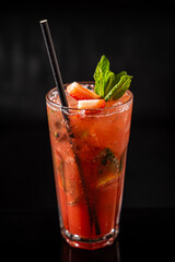 tasty cocktail in the bar