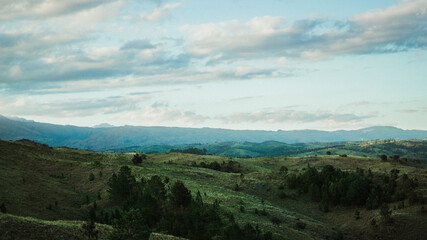 Fototapeta premium Hills landscape