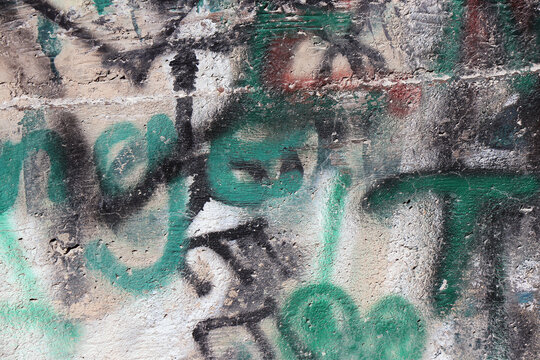 Fototapeta grunge graffiti wall art texture backdrop