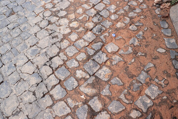paving stones floor ground surface texture backdrop