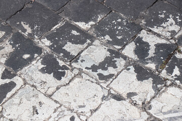 Obraz premium paving stones floor ground surface texture backdrop