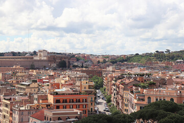 european roman rome city ruin photo