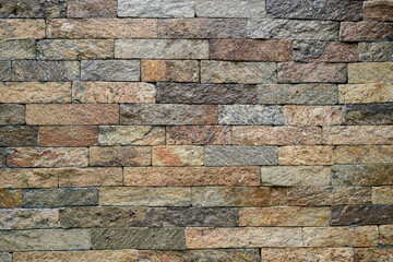 Stone brick wall seamless pattern and texture, shiny and, decorative backgrounds.