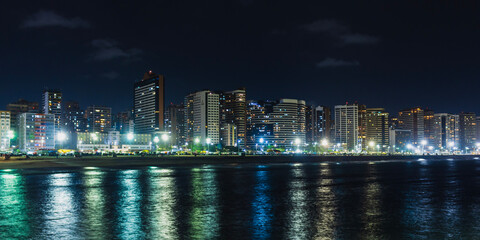Obraz premium country marina at night