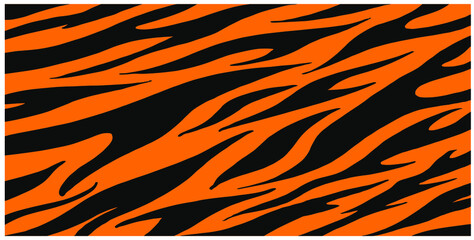 tiger skin pattern vector