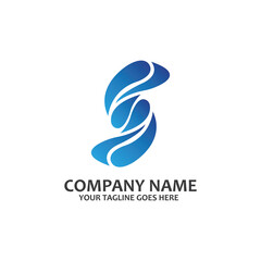 Water wave icon vector free