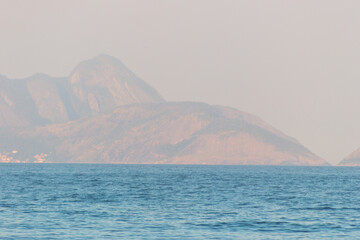 Copacabana beach in Rio de Janeiro.