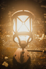 lantern in the night