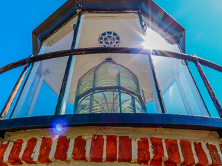 lantern of the little sable point lighthouse - Michigan