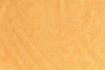 elegant orange cotton fabric texture background