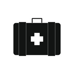 Obraz premium hotel medicine cabinet icon on white background