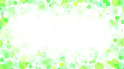 ランダムなドットで作られた優しい雰囲気のフレーム