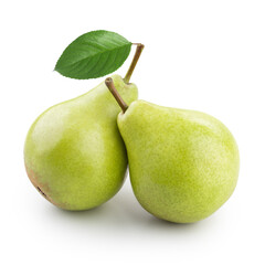 Two ripe pears