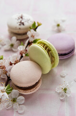 French sweet macaroons