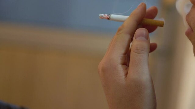 Men who smoke under pressure.