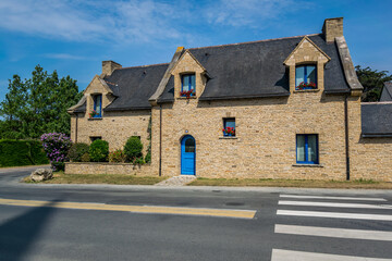 Fototapeta na wymiar Paysage de Bretagne. 