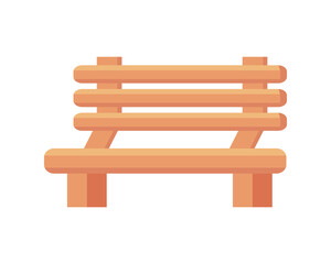 wooden bench garden