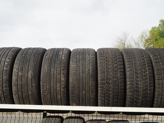 stack of tires