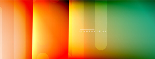 Dynamic lines abstract background. 3D shadow effects and fluid gradients. Modern overlapping forms