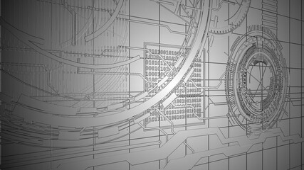 abstract technology background