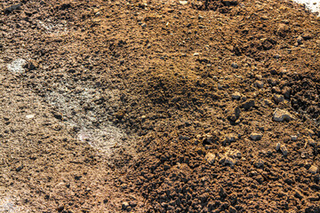 Brown mud and sand, texture and background for design, used for 3d models