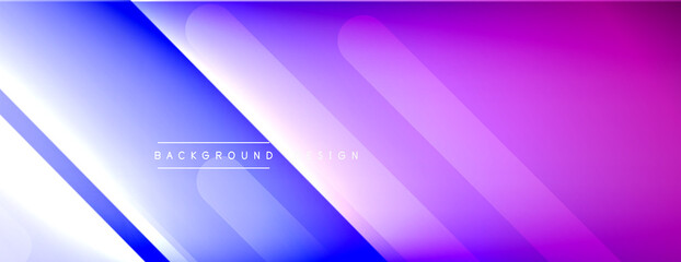 Dynamic lines abstract background. 3D shadow effects and fluid gradients. Modern overlapping forms