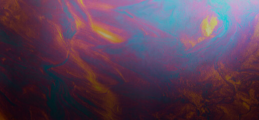 Background Dark Purple Blue Paint Mix Abstraction